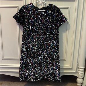 Lola + The Boys Shimmering Sequin Dress - Multicolor